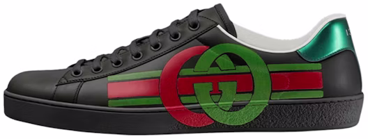 Gucci GG Ace 'Black Green Red' 576136-A38V0-1064 Gucci GG Ace 'Black Green Red' 576136-A38V0-1064