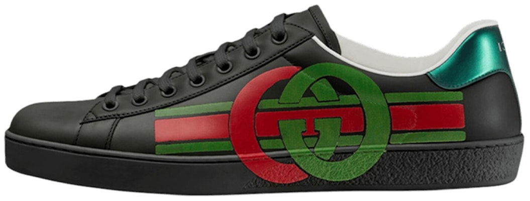 Gucci GG Ace 'Hitam Hijau Merah' Sneakers 576136-A38V0-1064 Buy Gucci GG Ace 'Hitam Hijau Merah' Sneakers 576136-A38V0-1064