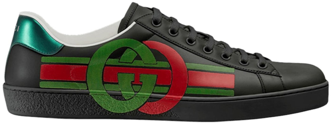 Gucci GG Ace 'Hitam Hijau Merah' Sneakers 576136-A38V0-1064 Order Gucci GG Ace 'Hitam Hijau Merah' Sneakers 576136-A38V0-1064