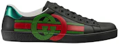 Order Gucci GG Ace 'Hitam Hijau Merah' Sneakers 576136-A38V0-1064