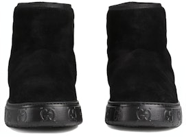 グッチ ラウンドトゥ快適ショートスノーブーツ(黒) 762078-FACLN-1000 Shop グッチ ラウンドトゥ快適ショートスノーブーツ(黒) 762078-FACLN-1000