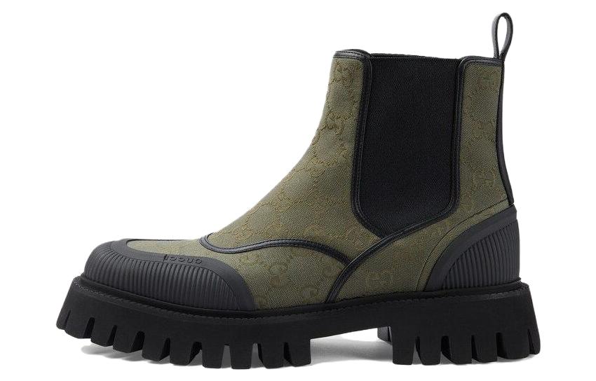 Gucci GG Ankle Boot 'Green' 739777-FAB5I-8748