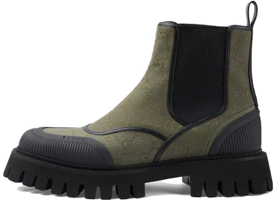 Gucci GG Enkellaars ''Groen'' 739777-FAB5I-8748 Buy Gucci GG Enkellaars ''Groen'' 739777-FAB5I-8748