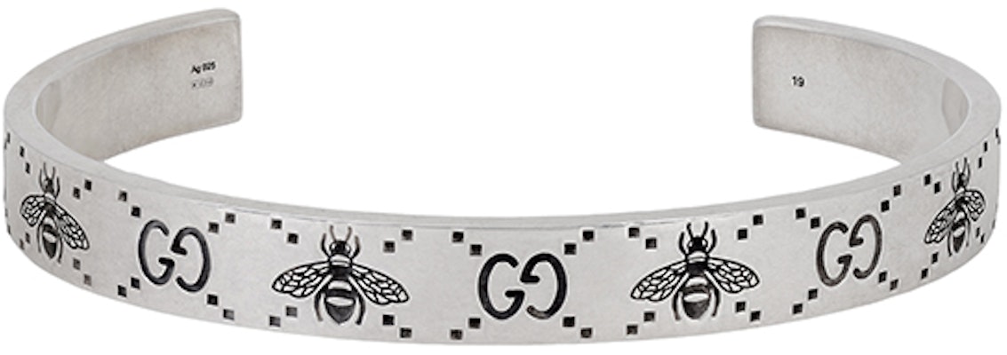 Pulsera GUCCI GG Abeja Plata 925 Grabada Unisex Estilo Pareja - Plata. 728296 J8400 0728 Buy Pulsera GUCCI GG Abeja Plata 925 Grabada Unisex Estilo Pareja - Plata. 728296 J8400 0728