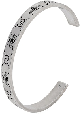 Pulsera GUCCI GG Abeja Plata 925 Grabada Unisex Estilo Pareja - Plata. 728296 J8400 0728 Shop Pulsera GUCCI GG Abeja Plata 925 Grabada Unisex Estilo Pareja - Plata. 728296 J8400 0728