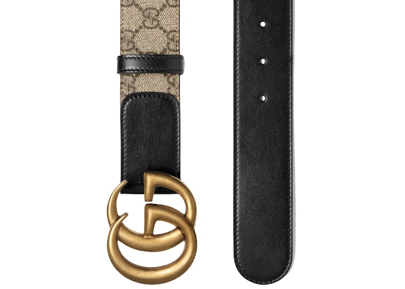 Gucci GG Belt Double G Buckle 1.5 Width Black 圖 2
