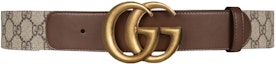 Buy Gucci GG Belt Double G Buckle 1.5 Width Brown
