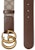 Gucci GG Belt Double G Buckle 1.5 Width Brown