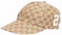 Gucci GG Canvas Baseball Cap Beige