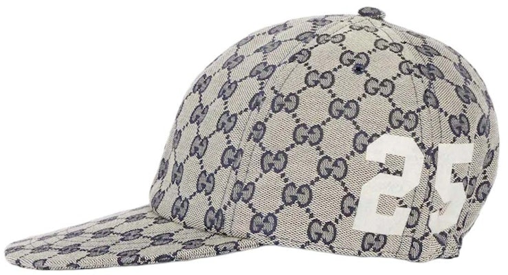 Gucci GG Canvas Baseball Cap Beige/Navy Order Gucci GG Canvas Baseball Cap Beige/Navy