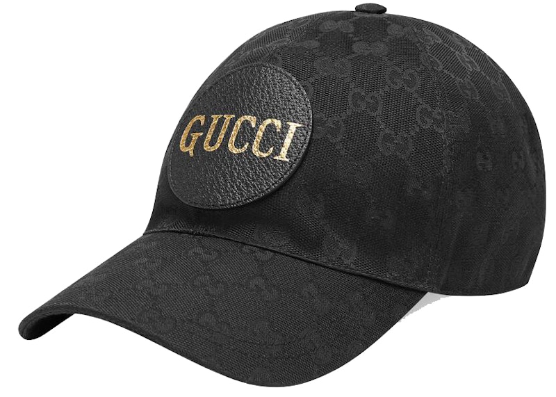 Gucci GG Canvas Baseball Hat Black
