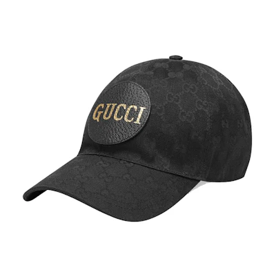 Gucci GG Canvas Baseball Hat Black