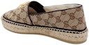 Shop Gucci GG Canvas Flat 'Braided' 621239