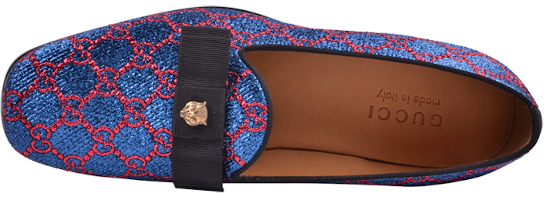 Mocasines Gucci GG Canvas 'Azul' 496255-KC280-4096 Lookbook Mocasines Gucci GG Canvas 'Azul' 496255-KC280-4096