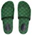 Gucci Selipar Kanvas Hijau Monogram GG 663660-9SFV0-3360