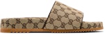 Gucci GG Kanvas Selipar Sandal 'Beige Monogram' 624695-H6320-9763