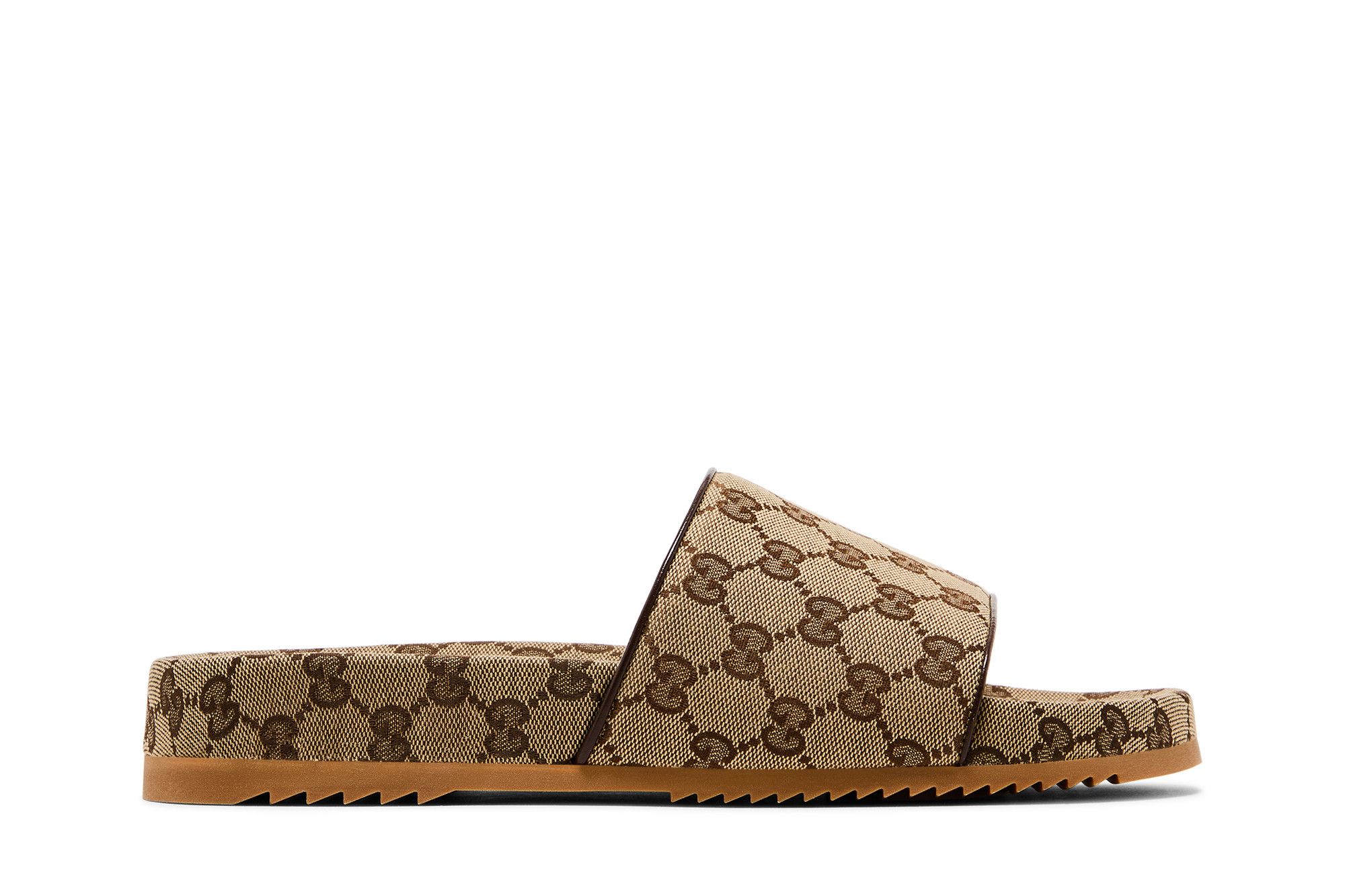 Gucci GG Canvas Slide Sandal 'Beige Monogram' 624695-H6320-9763