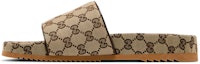 Lookbook Gucci GG Kanvas Selipar Sandal 'Beige Monogram' 624695-H6320-9763
