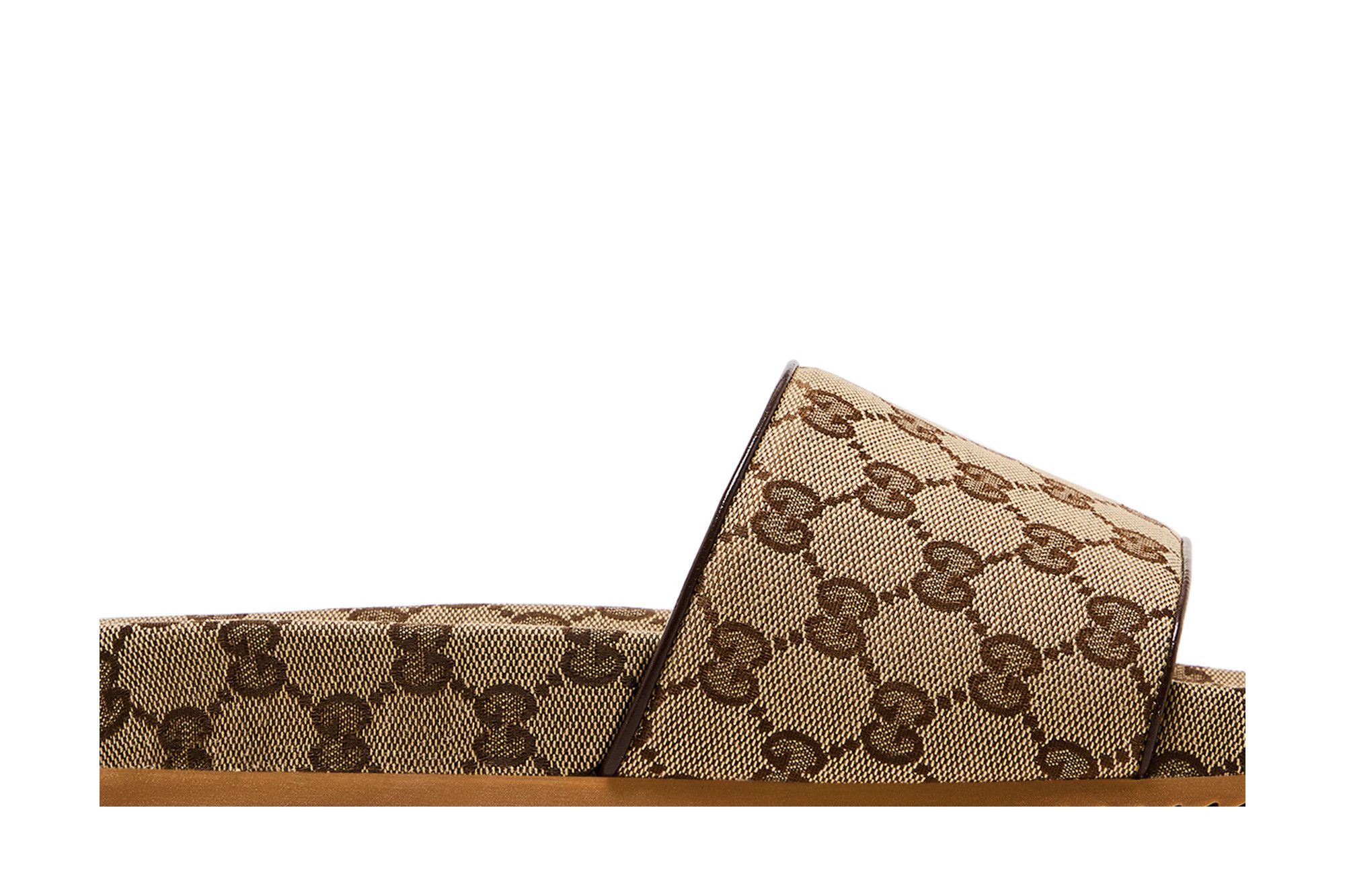 Lookbook Sandal Geser Gucci GG Kanvas 'Monogram Beige' 624695-H6320-9763