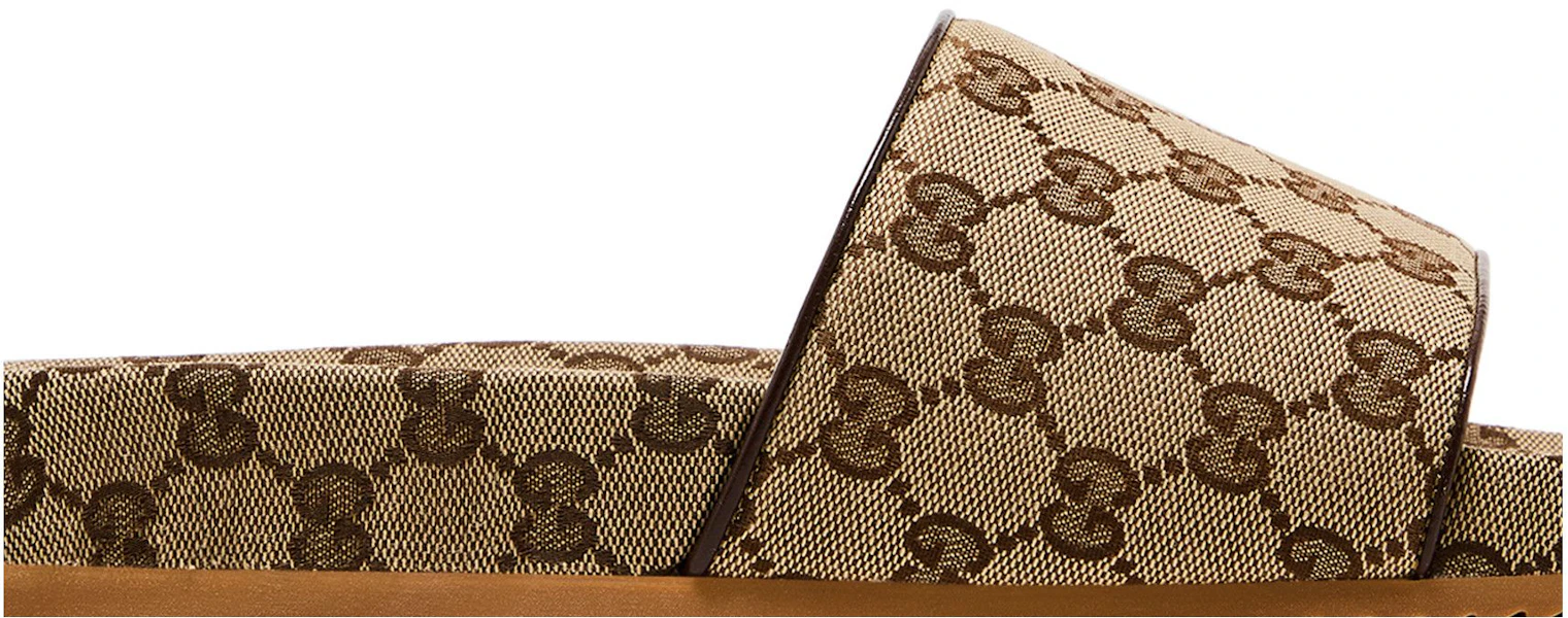 Sandal Geser Gucci GG Kanvas 'Monogram Beige' 624695-H6320-9763 Lookbook Sandal Geser Gucci GG Kanvas 'Monogram Beige' 624695-H6320-9763