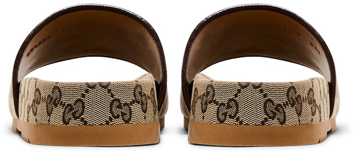 GUCCI古馳 露趾一字套穿 時尚涼拖 男款 烏木色 Details for GUCCI古馳 露趾一字套穿 時尚涼拖 男款 烏木色