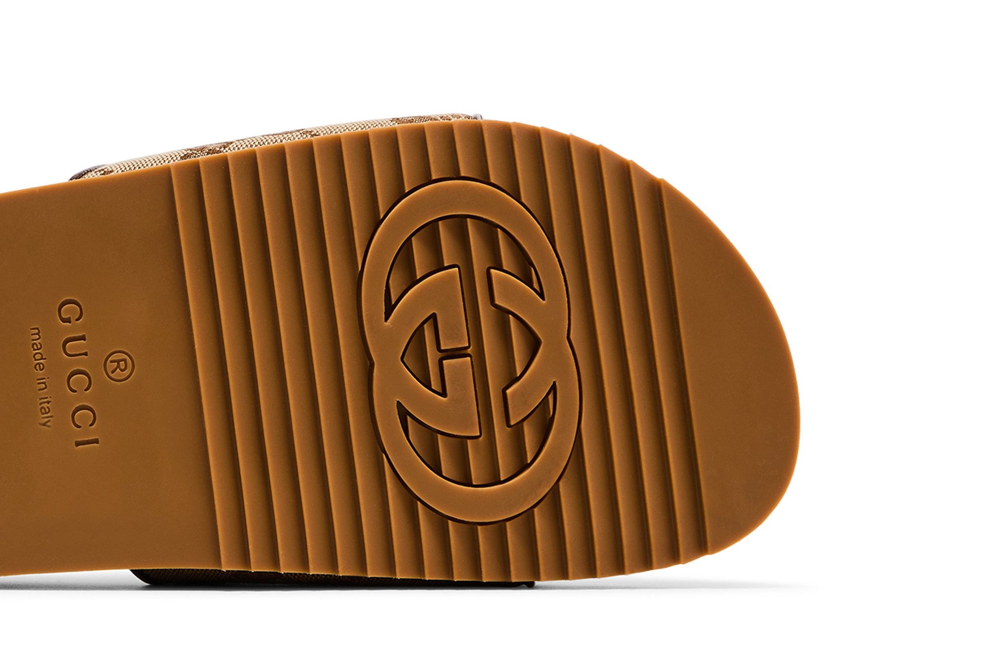 Details for Sandal Geser Gucci GG Kanvas 'Monogram Beige' 624695-H6320-9763