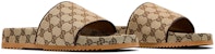 Gucci GG Kanvas Selipar Sandal 'Beige Monogram' 624695-H6320-9763