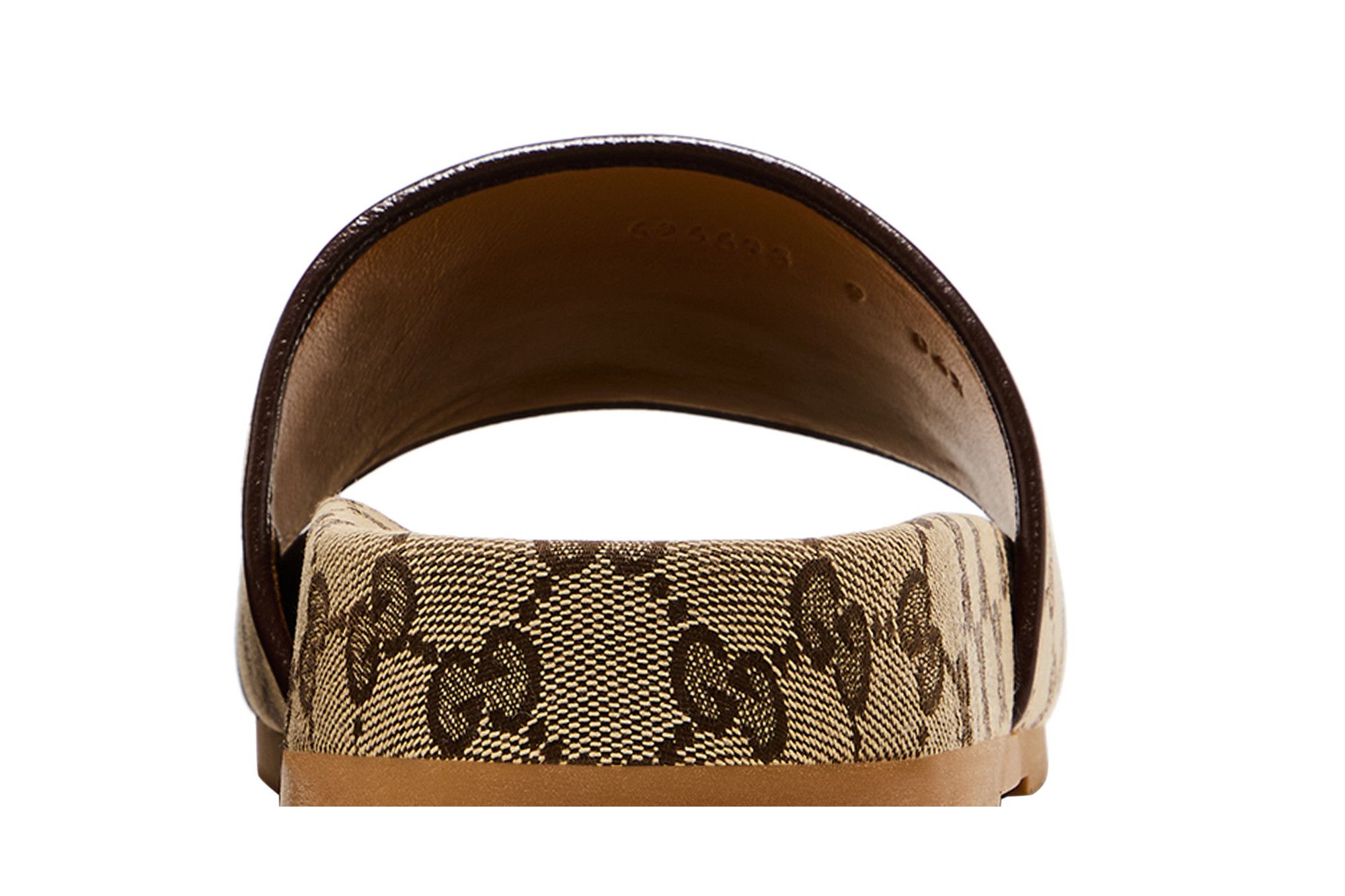 Cheap Sandal Geser Gucci GG Kanvas 'Monogram Beige' 624695-H6320-9763
