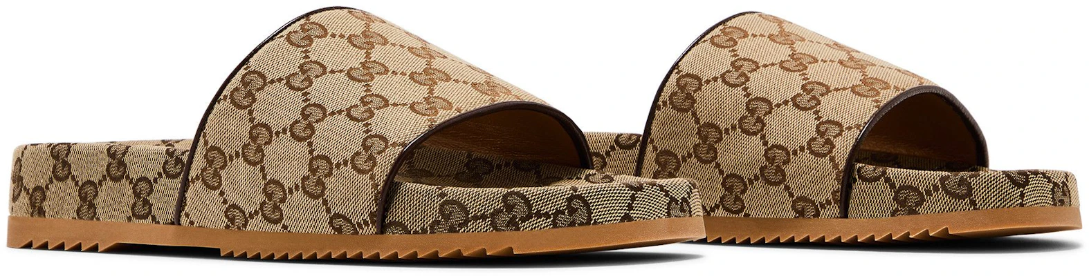 Sandal Geser Gucci GG Kanvas 'Monogram Beige' 624695-H6320-9763 1
