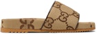 Gucci GG Kanvas Slide Sandal 'Camel Monogram' 624695-UKOD0-2673