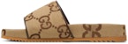 Gucci GG Kanvas Slide Sandal 'Camel Monogram' 624695-UKOD0-2673