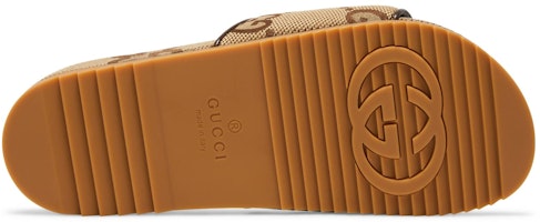 Sandal Geser Gucci GG Kanvas 'Camel Monogram' 624695-UKOD0-2673 Shop Sandal Geser Gucci GG Kanvas 'Camel Monogram' 624695-UKOD0-2673
