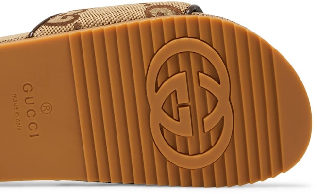 Gucci GG Canvas Slide Sandal 'Camel Monogram' 624695-UKOD0-2673 Purchase Gucci GG Canvas Slide Sandal 'Camel Monogram' 624695-UKOD0-2673