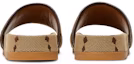 Sizing 구찌 GG 캔버스 슬라이드 샌들 '카멜 모노그램' 624695-UKOD0-2673