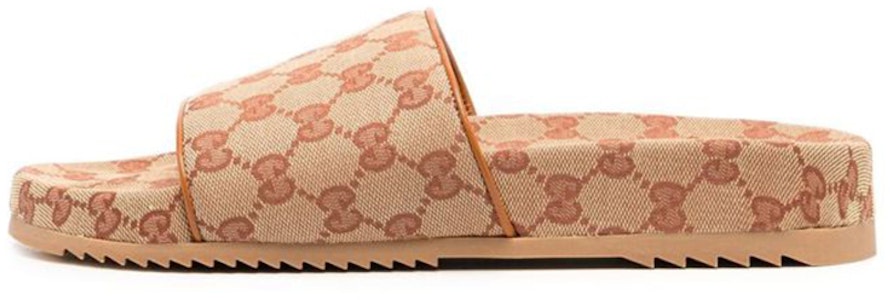 GUCCI 古馳 雙G 休閒時尚拖鞋 淺棕 Buy GUCCI 古馳 雙G 休閒時尚拖鞋 淺棕