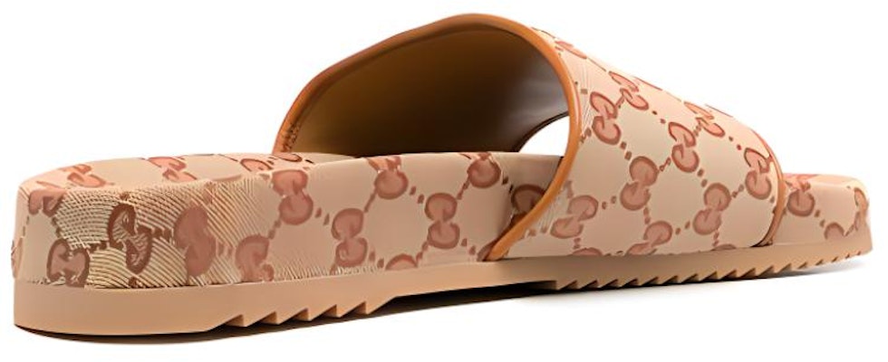 Gucci GG Canvas Slide Sandal 'Cognac Monogram' 624695-H6320-8370 Shop Gucci GG Canvas Slide Sandal 'Cognac Monogram' 624695-H6320-8370