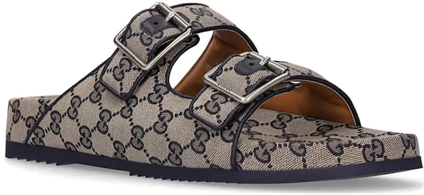 Sandalias Gucci GG Canvas 'Beige Azul' 698705-2HK60-4061 Lookbook Sandalias Gucci GG Canvas 'Beige Azul' 698705-2HK60-4061