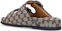 Shop Gucci GG Canvas Slides 'Beige Blue' 698705-2HK60-4061