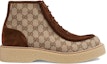 Lookbook But Angkle Gucci GG Kanvas Suede Bertali 'Coklat' 762197-FACJX-9742