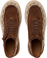 But Angkle Gucci GG Kanvas Suede Bertali 'Coklat' 762197-FACJX-9742 Shop But Angkle Gucci GG Kanvas Suede Bertali 'Coklat' 762197-FACJX-9742