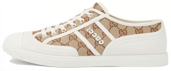 구찌 GG 캔버스 트레이너 (화이트 베이지 모노그램) 759055-FAC19-9756 Buy 구찌 GG 캔버스 트레이너 (화이트 베이지 모노그램) 759055-FAC19-9756