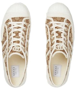 구찌 GG 캔버스 트레이너 (화이트 베이지 모노그램) 759055-FAC19-9756 Shop 구찌 GG 캔버스 트레이너 (화이트 베이지 모노그램) 759055-FAC19-9756