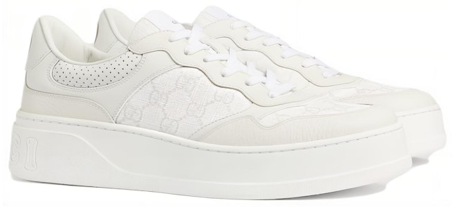 古驰GG Supreme低帮运动鞋‘白灰’ 669582-AACV2-9048 Lookbook 古驰GG Supreme低帮运动鞋‘白灰’ 669582-AACV2-9048