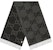 Gucci GG Cashmere Jacquard Scarf Dark Grey/Black