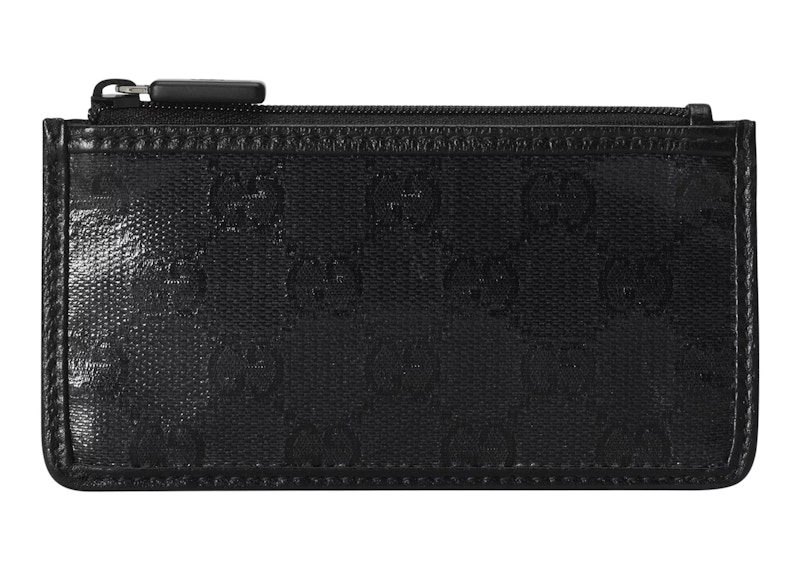 Gucci GG Crystal Card Case Black