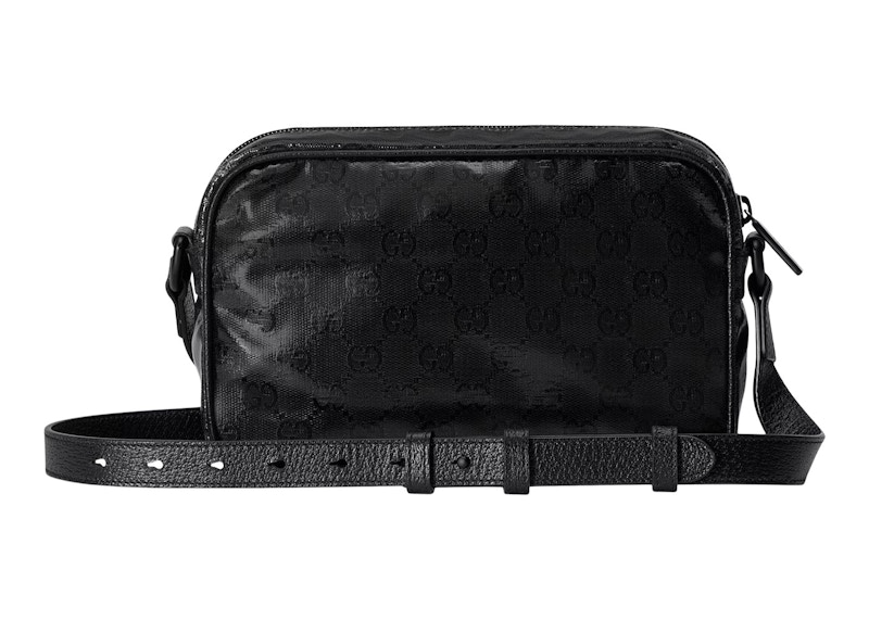 Order 古驰 GG 迷你水晶肩包 黑色