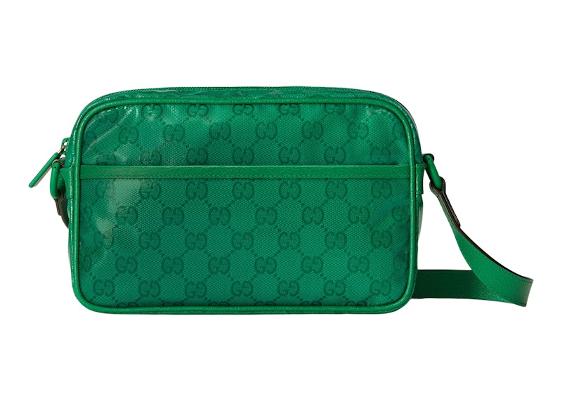 Gucci GG Crystal Mini Shoulder Bag Green