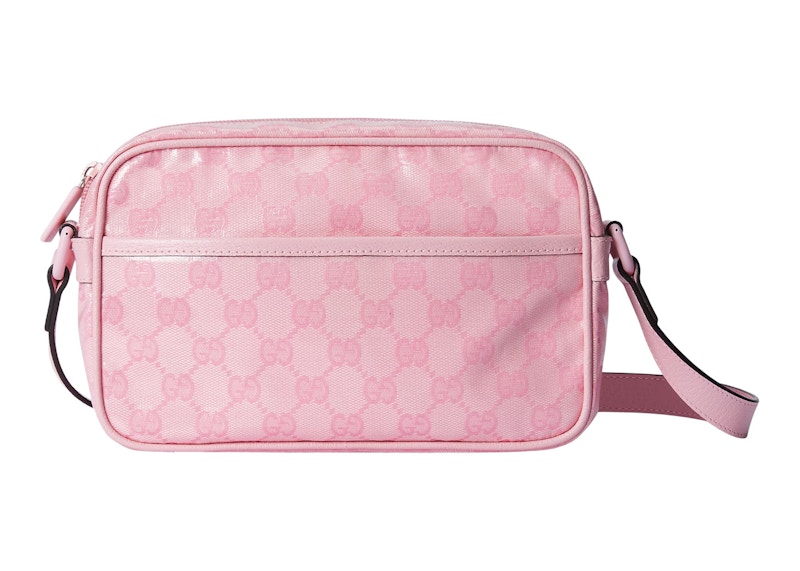 Gucci GG Crystal Mini Shoulder Bag Pink