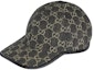 Order GUCCI GG Denim Embroidered Cotton Unisex Baseball Cap - Black 656206-3HAF8-1060