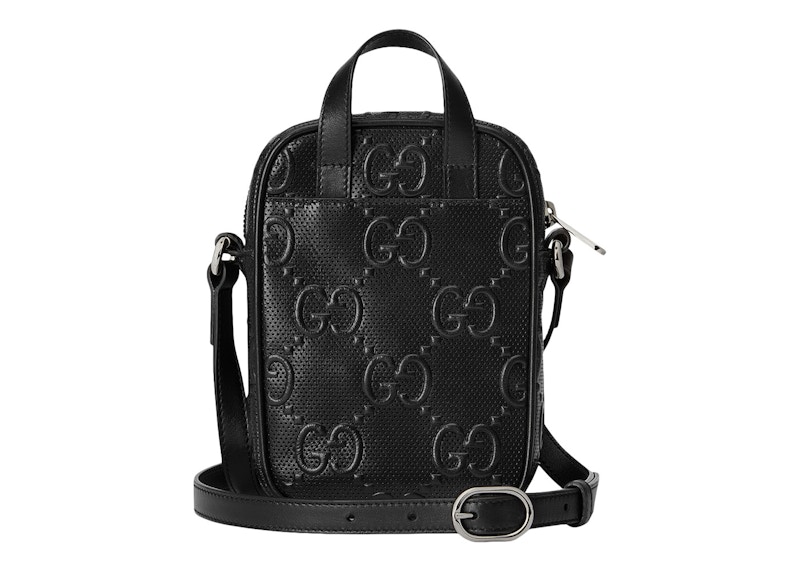 Order Beg Gucci GG Tekstur Mini Hitam